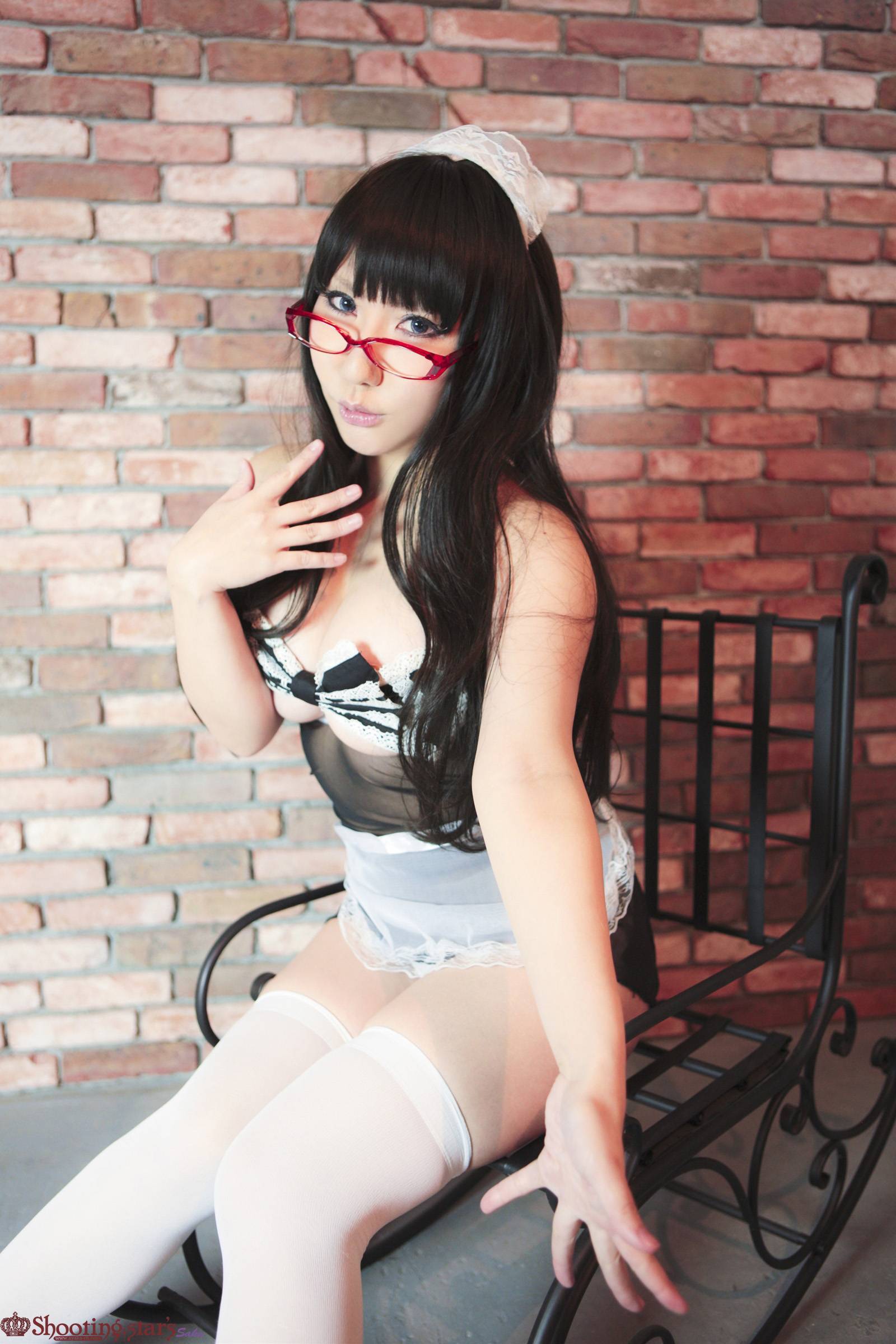 [Cosplay]  Big Boobs Hot Secretary Cosplay Set 2